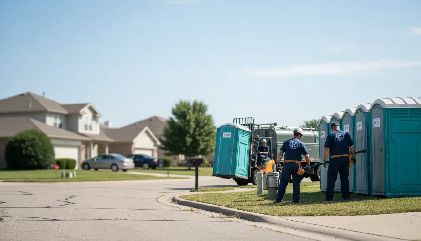 Porta Potty Rental in De Lancey, PA near me